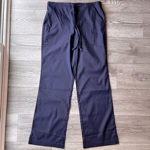 Cintas Women’s Navy Blue Flare Drawstring Scrub Pants NWOT Size Small